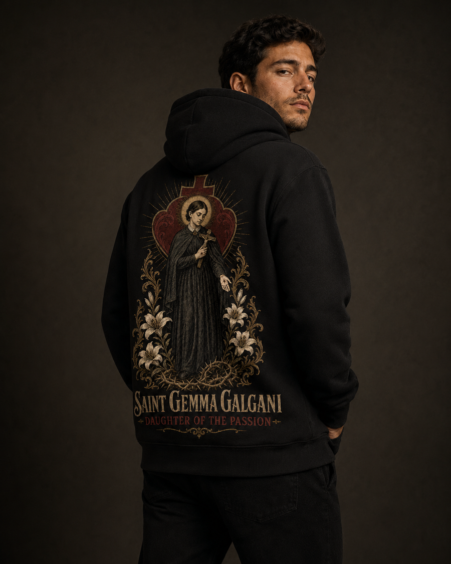 St. Gemma Galgani — Daughter of the Passion Hoodie