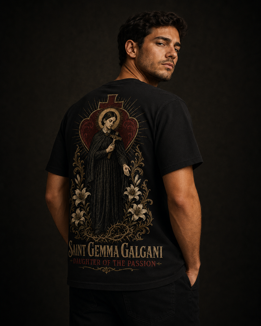 St. Gemma Galgani — Daughter of the Passion T-Shirt