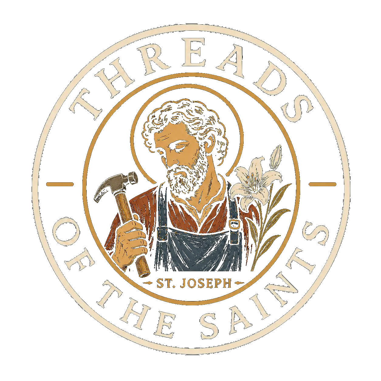 Saint Joseph front chest design